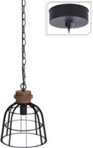 Plafondlamp - Hanglamp - Vintage - zwart - industrieel