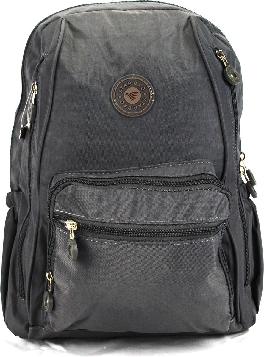 Starbag Rugzak Krinkel-Nylon YZ-0103-25 Grijs