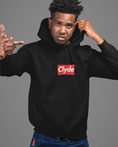 Bonnie & Clyde Hoodie Supremely (Clyde - Maat 3XL) | Koppel Cadeau | Valentijn Cadeautje voor hem & haar