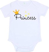 Romper met tekst "Princess" 74/80