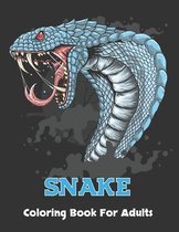 Snake Coloring Book For Adults