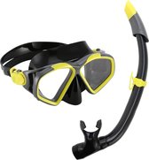Aqua Lung Sport Hawkeye Combo - Snorkelset - Volwassenen - Geel/Zwart
