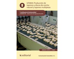 Producción de tapones y discos de corcho natural y tapones multipieza. MAMA0109
