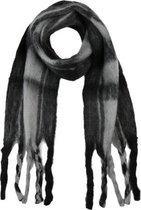 Sjaal Sierra Zwart/Grijs - sjaals - modeaccesoires - mode - fashion.