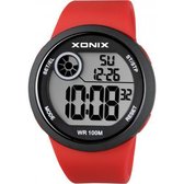 Rood Xonix digitaal horloge GJC-001A waterdicht