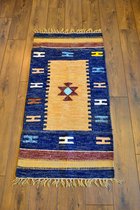 Handgeweven vloerkleed / tapijt - 100% Egyptische wol Kelim - 70x140cm - Klassiek