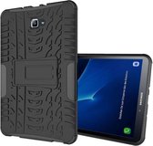 Just in Case - Rugged Hybrid Samsung Galaxy Tab A 10.1 (2016) Hoes - Zwart