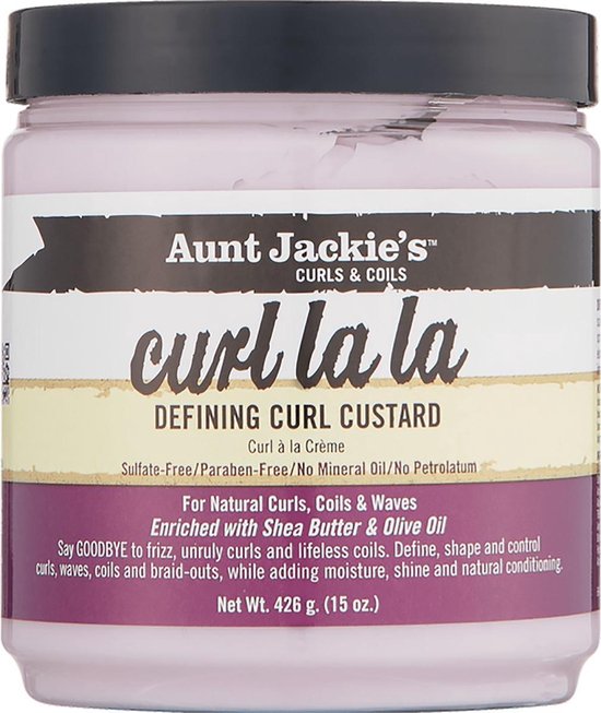 Aunt Jackies Curls & Coils Curl La La Defining Curl Custard 425 gr