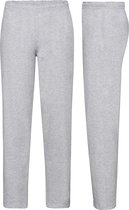 Senvi Men's Straight Leg Sweatpants/Joggingbroek - Heather Grey - XL
