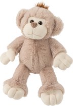 J-Line Aap Pluche Beige/Ecru Small