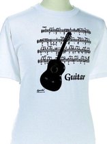 T-Shirt, Classic Guitar, maat S