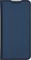 Dux Ducis Slim Softcase Booktype Xiaomi Redmi Note 8 Pro hoesje - Donkerblauw