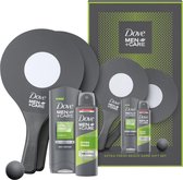 Dove Men+Care - Douchegel, Anti-transpirant Spray en Strand Spel - Geschenkset