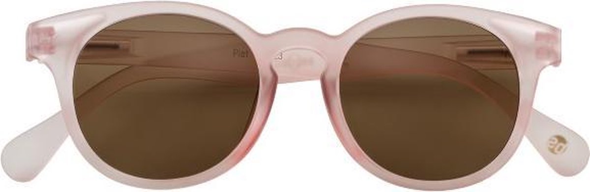 Babsee-zonnebril met leesgedeelte model Piet- Doorzichtig Roze- Sterkte +3.0