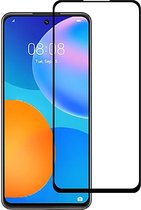 Huawei P Smart 2021 Screenprotector - Beschermglas Huawei P Smart 2021 Screen Protector Glas - Full cover - 1 stuk