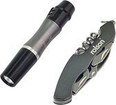 Rolson Zakmes / Multi tool met mini zaklamp