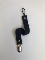 Speenkoord spenenkoord speen Manoh blauw suede leer