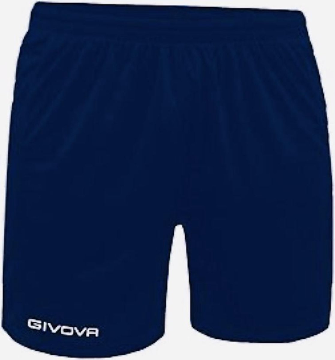 Short Panta Givova One P018, korte broek navy blauw, maat L, geborduurd logo !