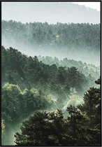 Schilderij Scandinavisch bos