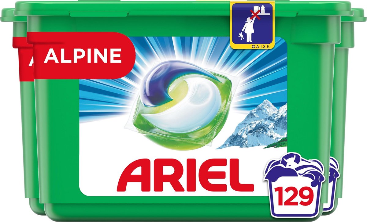 Ariel Pods All in 1 Alpine – 3×43 Wasbeurten afbeelding