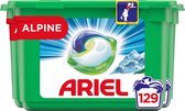 Ariel All in 1 Wasmiddel Pods Alpine - 3x43 Wasbeurten - Voordeelverpakking