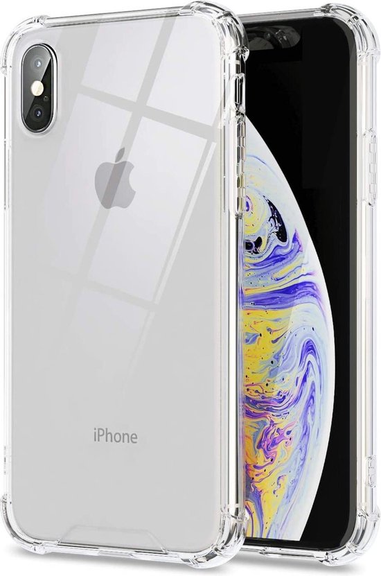 iPhone X - Backcover - Anti shock - Extra dun - Transparant