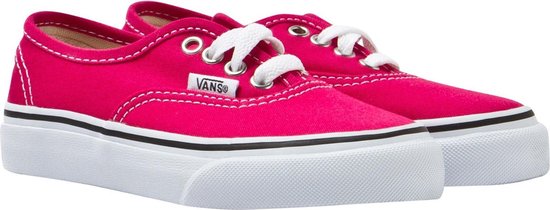 Vans - Authentic - Maat: 42.5 - Bright rose/ True White | bol.com