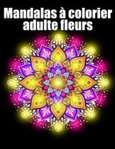 Mandalas a colorier adulte fleurs