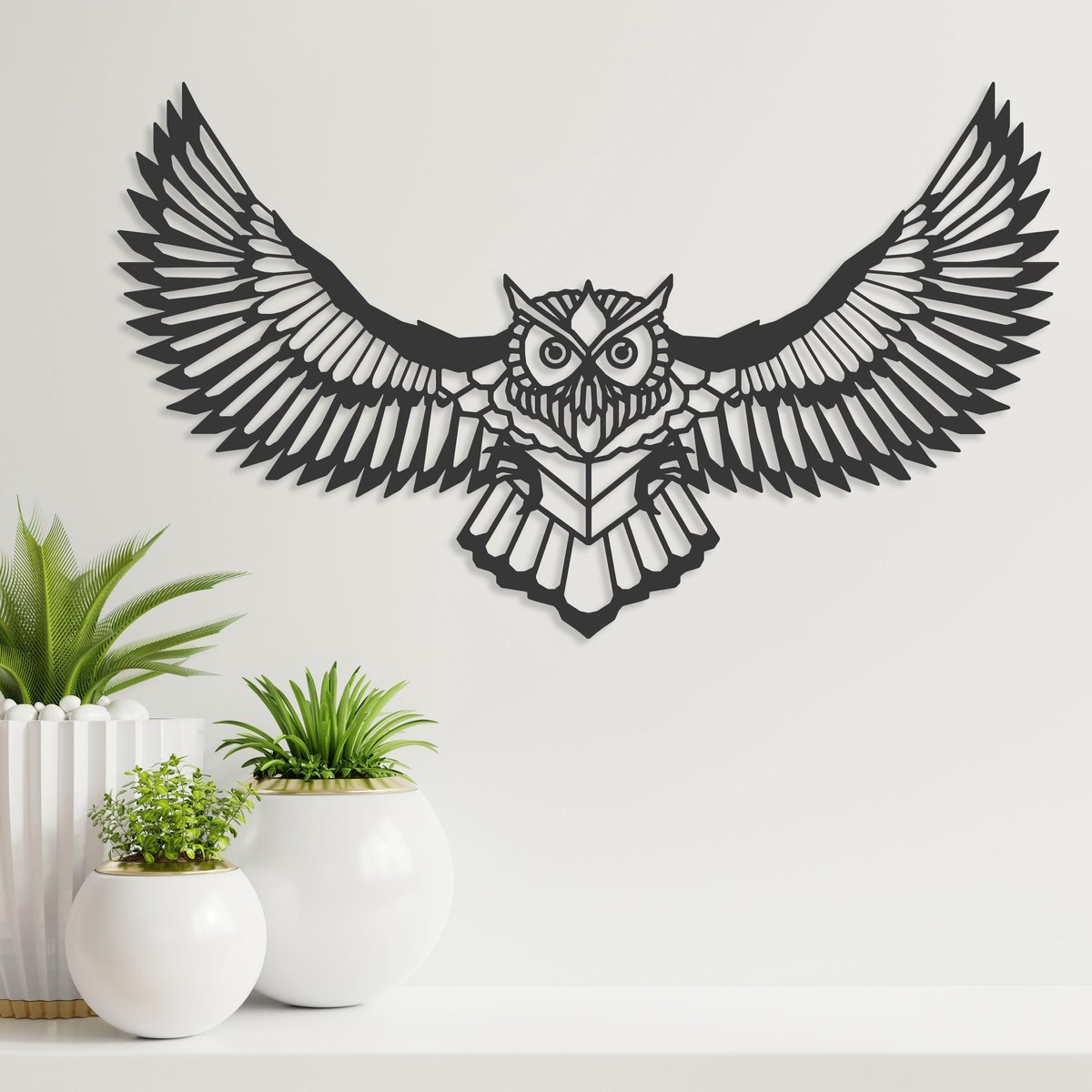 Glazen decoratie beeld van een uil, dierenbeeld Glazen decoratie beeld van een uil, dierenbeeld