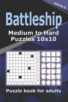 Battleship puzzle book for adults.