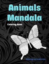 Animals Mandala - Coloring Book - Relaxing and Inspiration