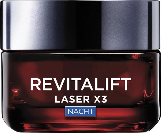 L’Oréal Paris Skin Expert Revitalift Laser X3 nachtcrème - anti-rimpel - 50 ml