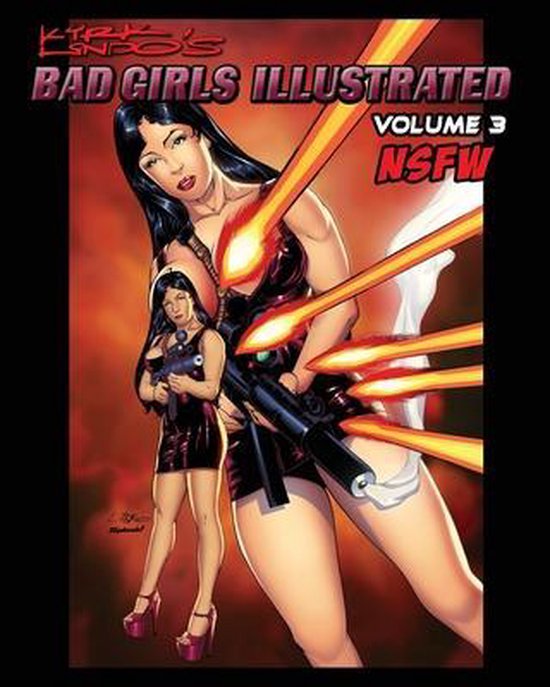 Kirk Lindo's BAD GIRLS ILLUSTRATED V3 - cover
