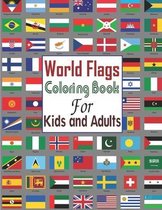 World Flags Coloring Book: A great geography gift for kids and adults