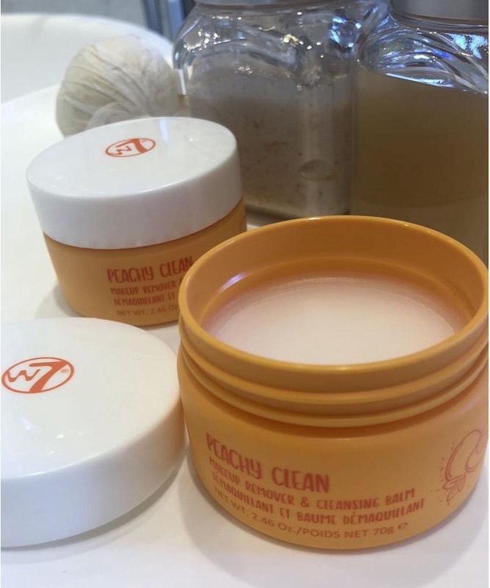 W7 Cosmetics Peachy Clean Makeup Remover & Cleansing Balm