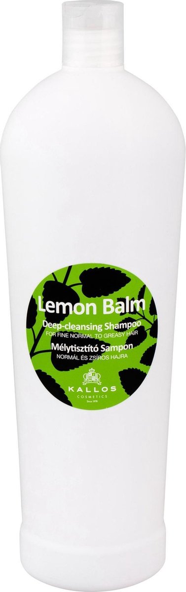 Kallos - Lemon Balm Deep Cleaning Shampoo - 1000ml