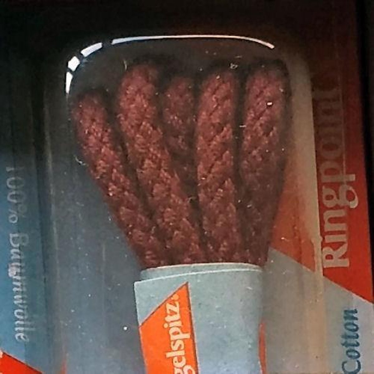 Ringpoint 64 schoenveters Rond 3mm diameter kleur bordeaux 90cm lang