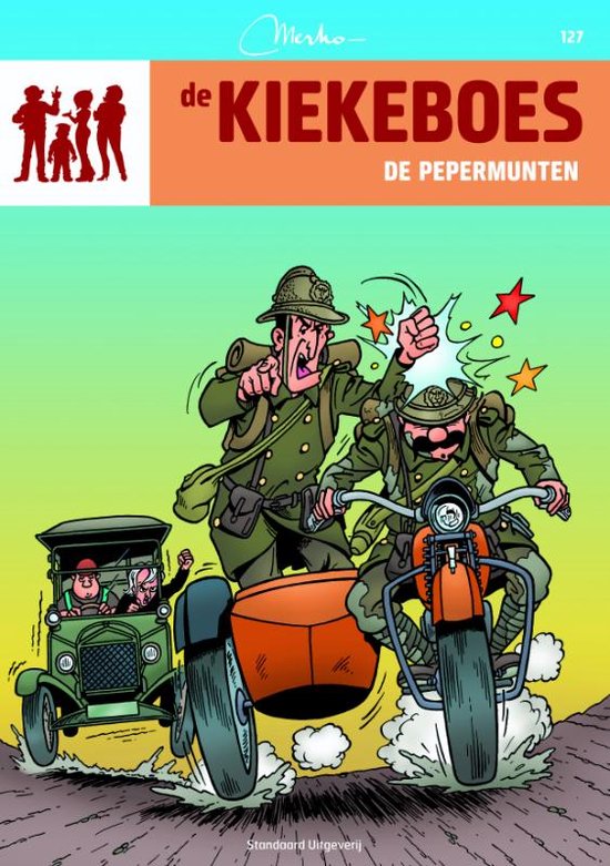 Cover van het boek 'De Kiekeboes 127 De pepermunten'