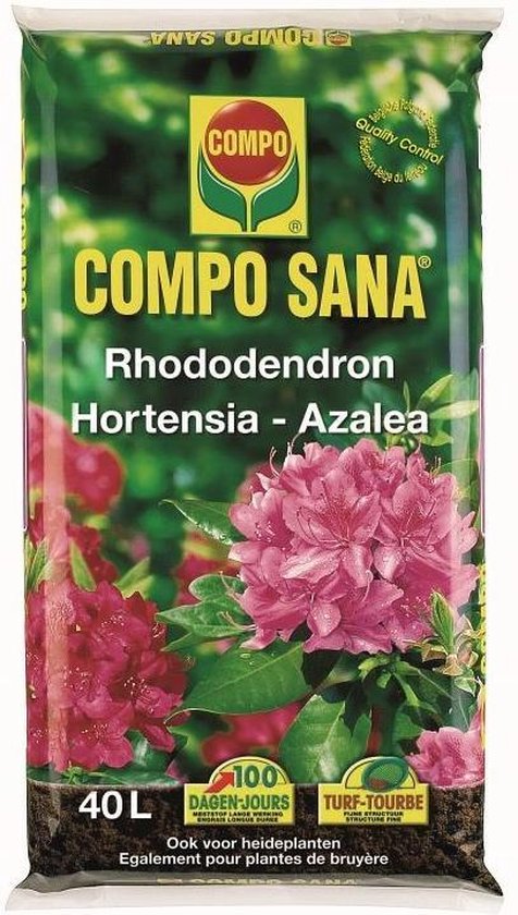 Compo Bodemverbeteraar Rhododendron-Hortensia-Azalea 40 L