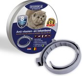 Vlooienband voor katten | 100% natuurlijk | Geen pesticiden | Bij vlooien en teken | Veilig voor mens en dier | Milieuvriendelijk en effectief