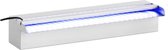 Uniprodo Zwembad waterval - 45 cm - LED verlichting