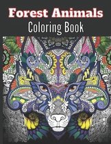 Forest Animals Coloring Book.