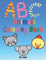 ABC Animals Coloring Book