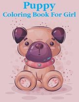 puppy coloring book for girl