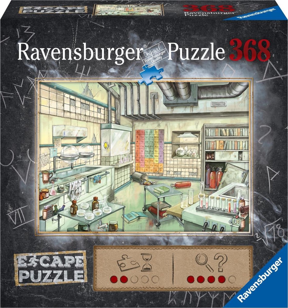 Ravensburger Escape Puzzle Chemistry Lab - Legpuzzel - 368 stukjes