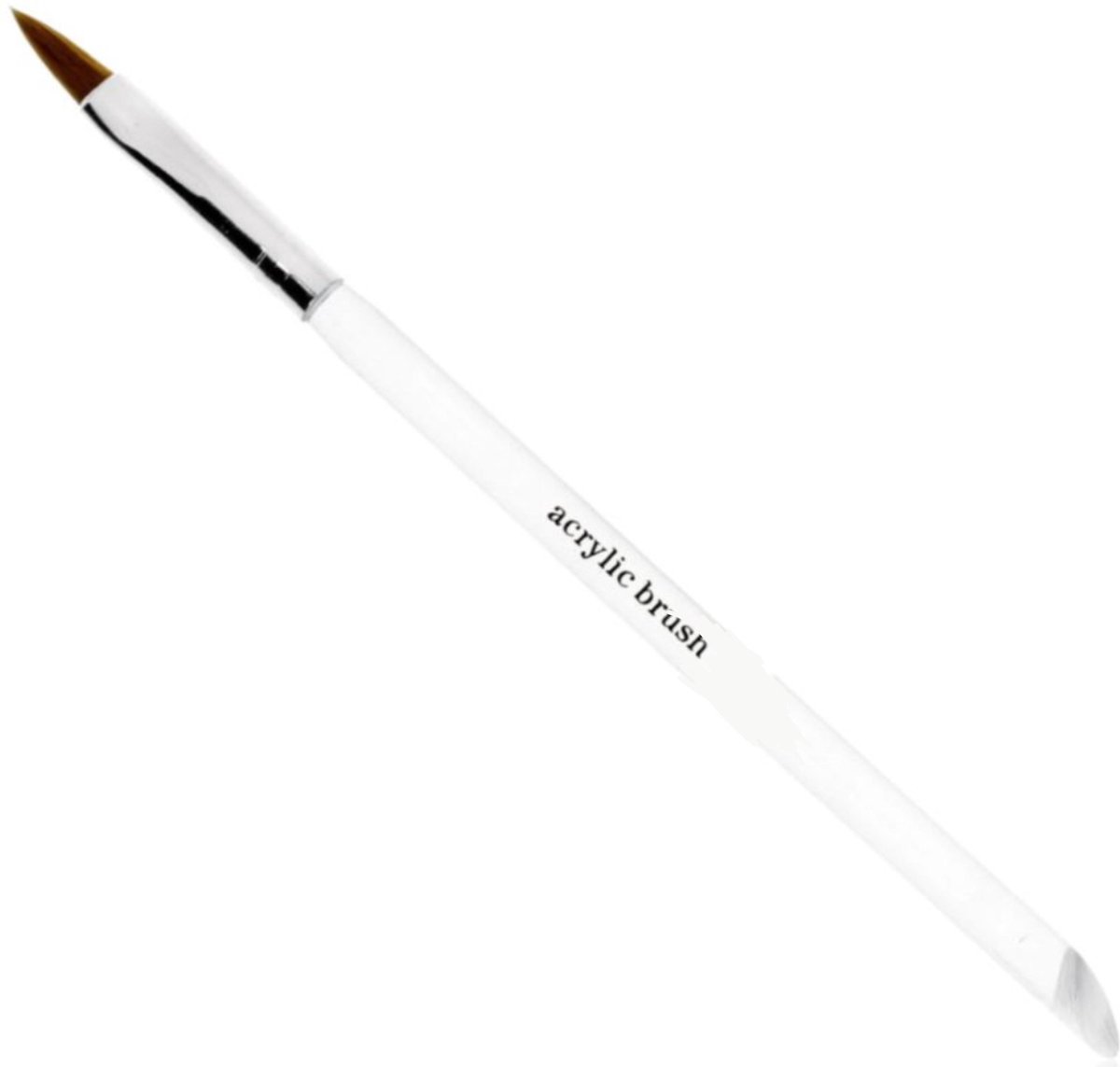 Goedkoopste GUAPÀ - Acryl Penseel Nr 8 - Transparant - High Quality & Echt Haar - Nagel Penselen