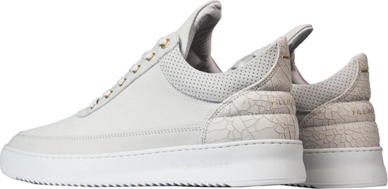 Filling Pieces Sneaker Wit - Maat 43 - Heren - Never out of stock Collectie  - Leer | bol.com