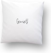 Tuinkussen | Geniet! | Bloemen | Buitenkussen | Creations of Happiness