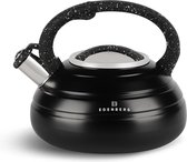 Edënbërg Black Line - RVS Luxe Fluitketel - 3.0 Liter