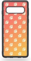 Orange paws Telefoonhoesje - Samsung Galaxy S10
